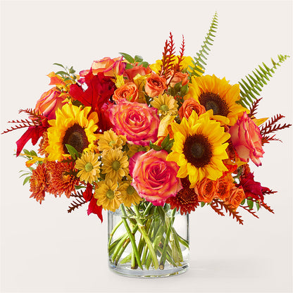 Fall Campfire Bouquet –  Touch Of Roses, Visalia CA