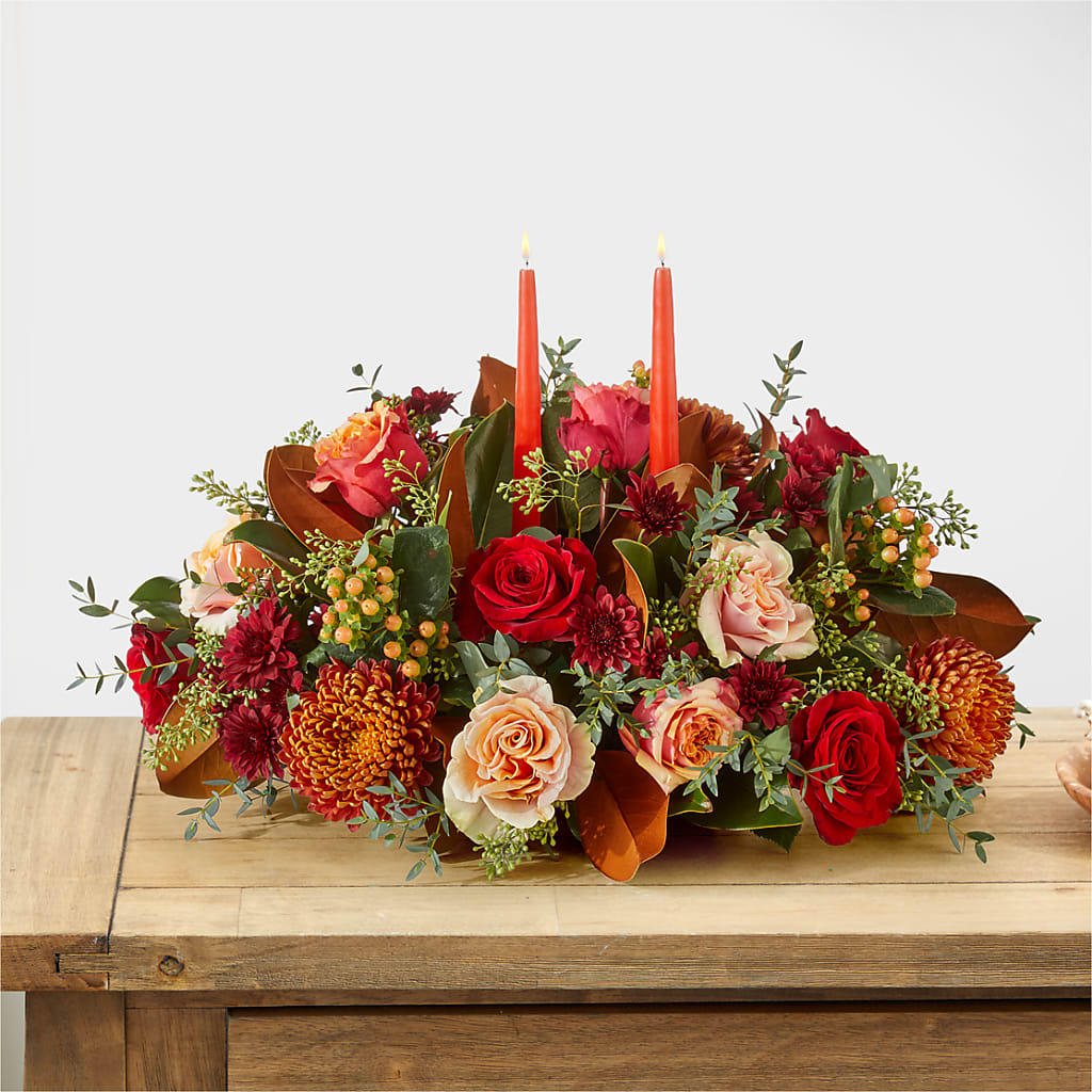 Gather Near Centerpiece –  Touch Of Roses, Visalia CA