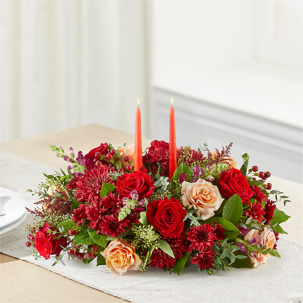 Most Thankful Centerpiece –  Touch Of Roses Inc, Visalia CA