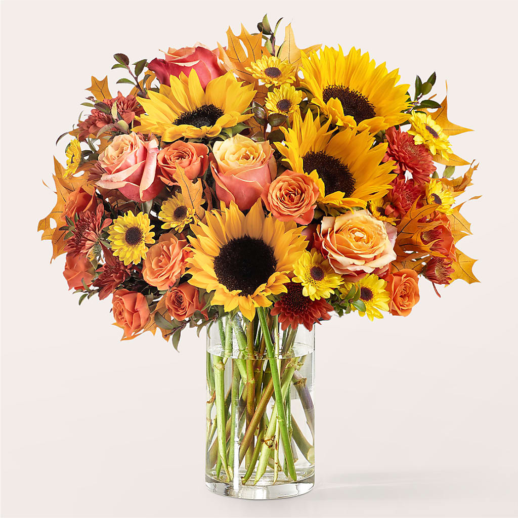 Fluttering Foliage Bouquet –  Touch Of Roses, Visalia CA