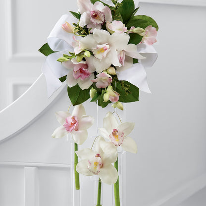 Perfect Entrance Pew Arrangement –  Touch Of Roses INC, Visalia CA