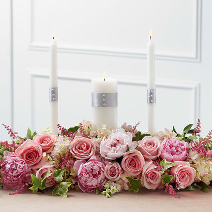 Worldwide Romance Unity Candle Arrangement –  Touch Of Roses INC, Visalia CA
