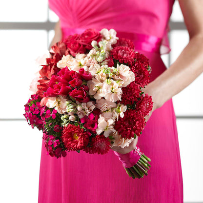 Pink Effervescence Bouquet –  Touch Of Roses INC, Visalia CA