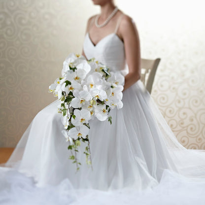 Classic White Bouquet –  Touch Of Roses INC, Visalia CA