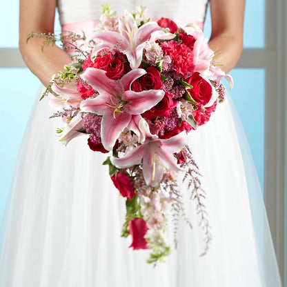 Lily & Rose Bouquet –  Touch Of Roses INC, Visalia CA