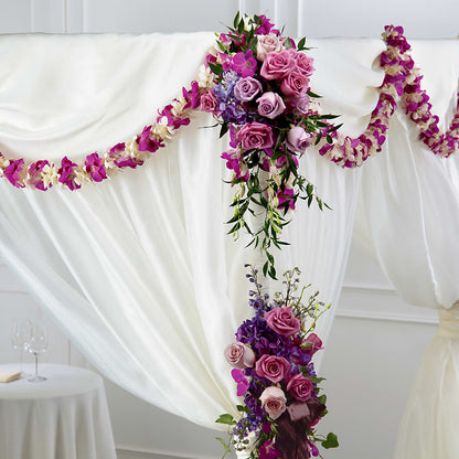 Color & Light Chuppah Decor –  Touch Of Roses INC, Visalia CA